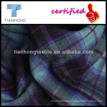 100% Cotton Brushed Yarn Dyed Fabric/Yarn Dyed Flannel/Checks Yarn Dye Fabric for T-shirt